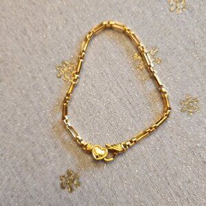 Christian James by Scott Grimes 18K Gold Clad 4mm Luciano Link Bracelet